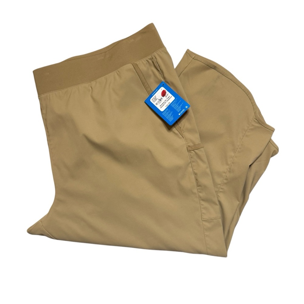 Columbia Women's Tan Leslie Falls Capris Plus Size Sz 3X NWT